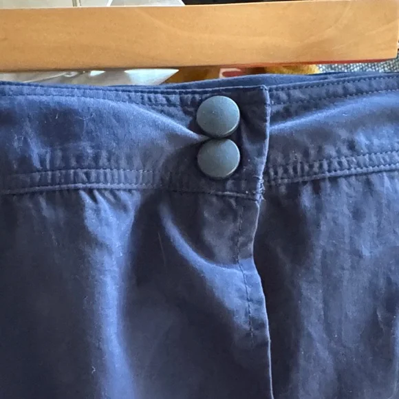Lands’ End Navy Blue Skirt/Swimming Bottom with Button Detail. Sz 8. - Picture 4 of 6